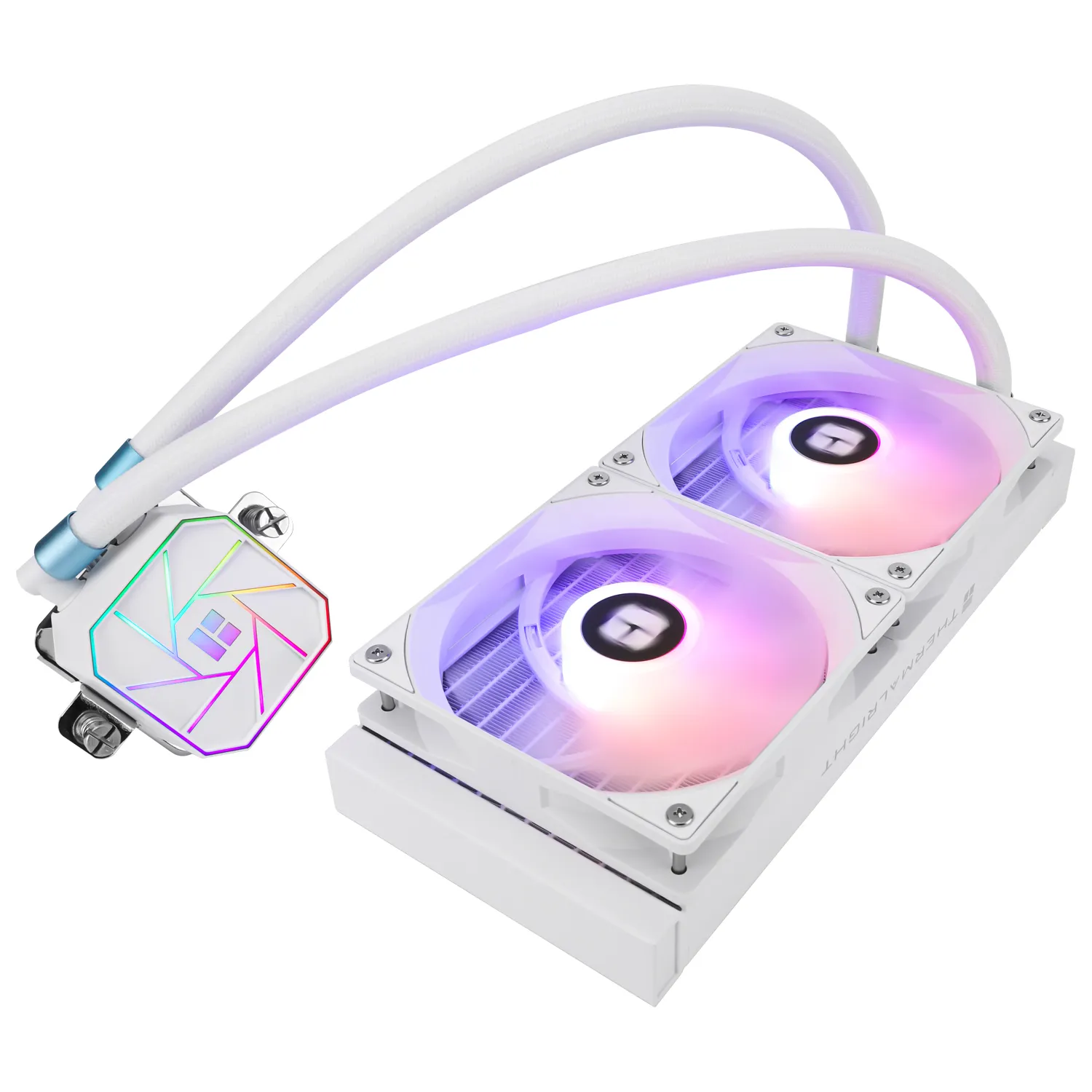 Thermalright Aqua Elite 240 V3 ARGB - v&auml;tskekylare, vit