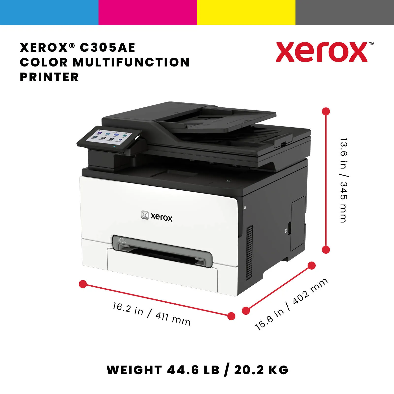 C305 A4 30ppm Wireless Duplex Copy/Print