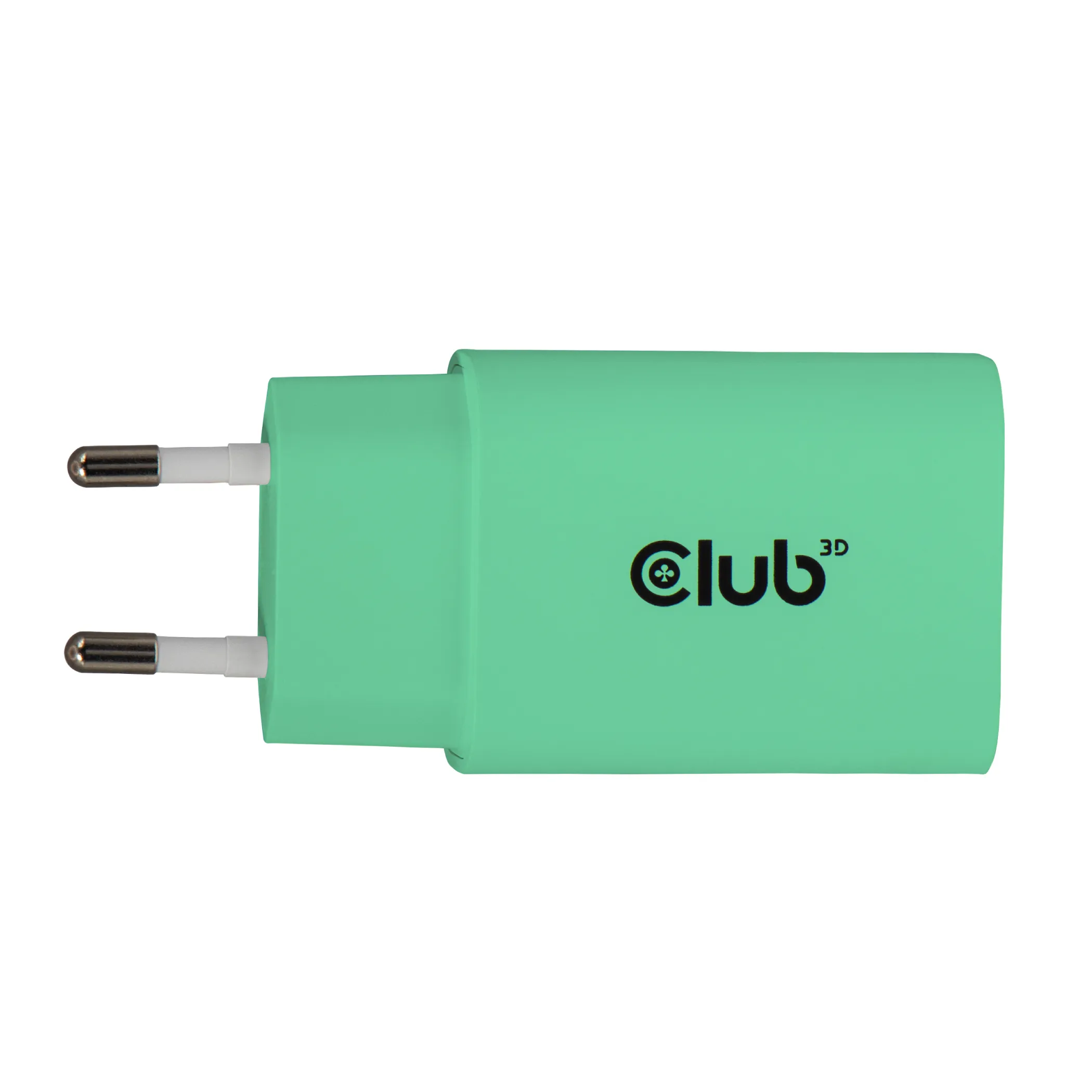 CLUB 3D CAC-3024 - Str&ouml;madapter, gr&ouml;n