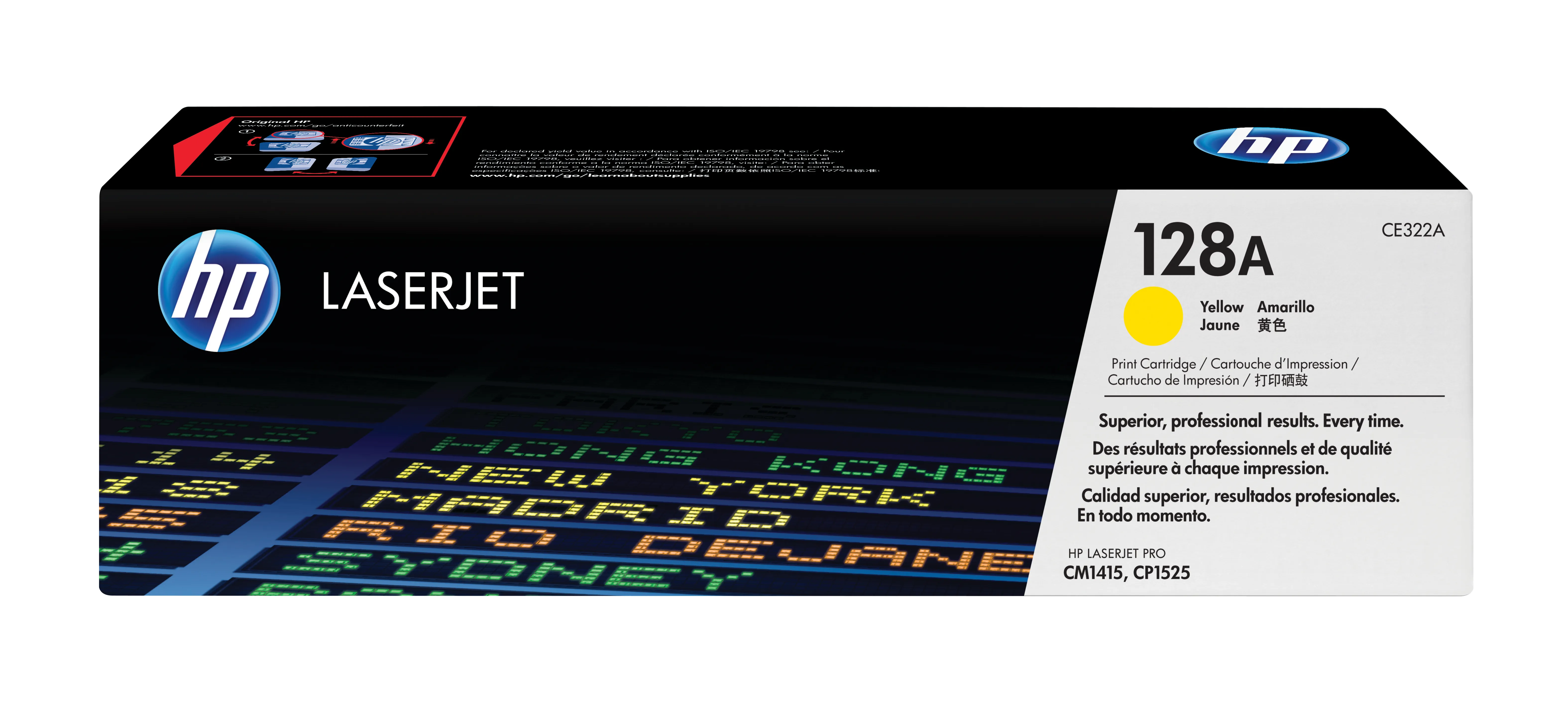 HP Toner 128A yellow HV CLJ Pro CP1525n 1525nw CM1415fn 1415fnw