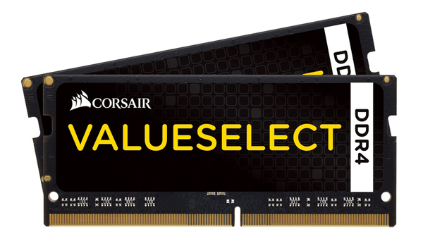 Corsair 32GB (2x16GB) Value Select, DDR4 2133MHz - musta