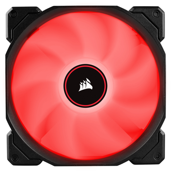 Corsair AF140, Red LED, 140mm - case fan, 2pcs