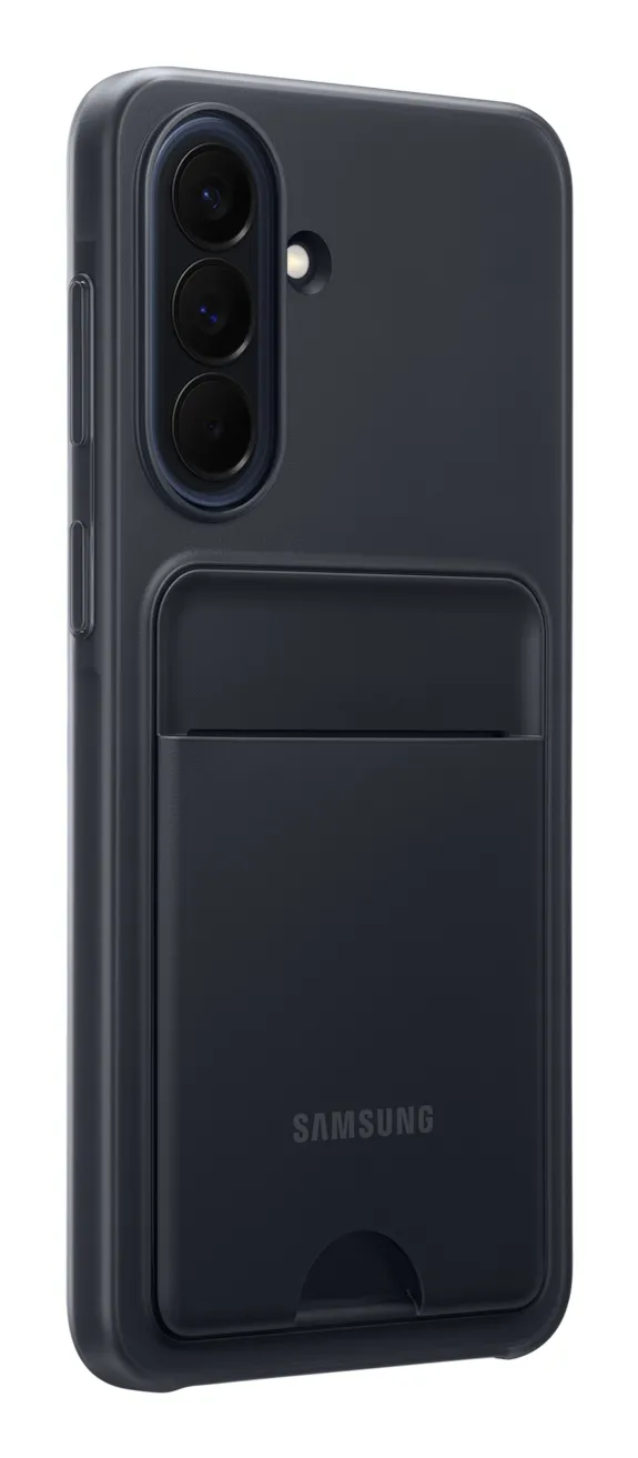 Samsung Galaxy A57 5G Card Slot Case -suojakuori, Musta