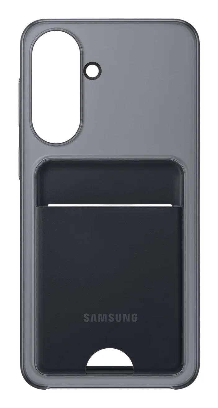 Samsung Galaxy A57 5G Card Slot Case -suojakuori, Musta