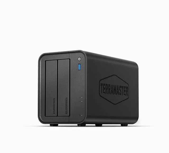TerraMaster F2-425 - Verkkotallennus, musta