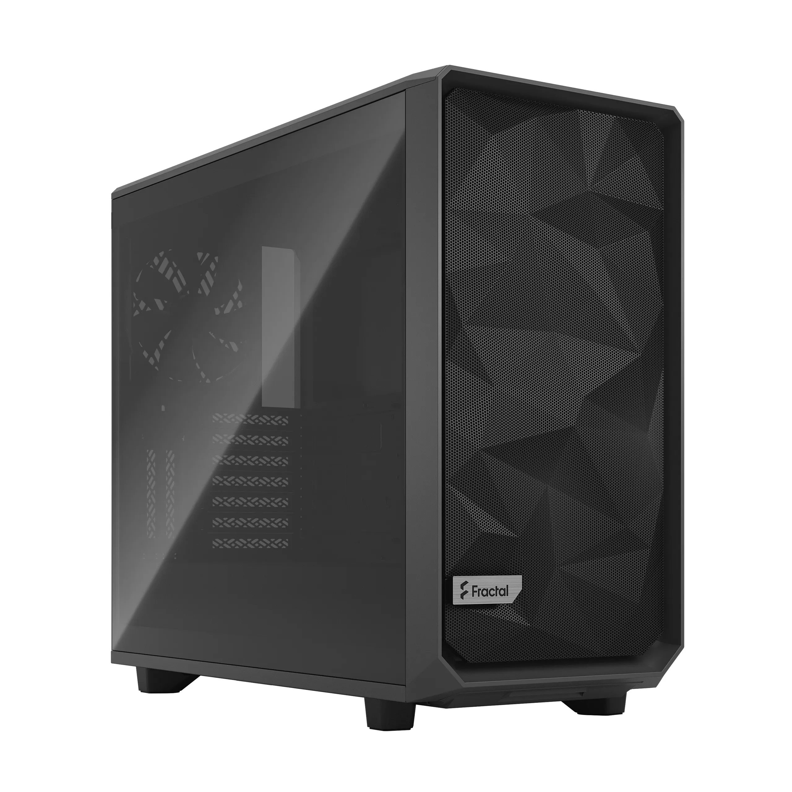 Fractal Design Meshify 2 - Mid Tower case with window, Gray / Light Tint