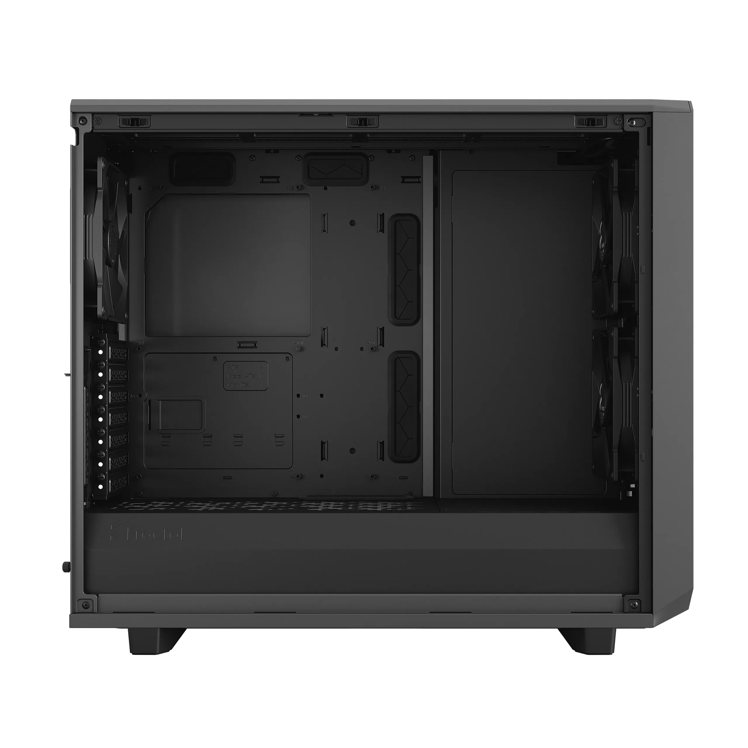 Fractal Design Meshify 2 - Mid Tower case with window, Gray / Light Tint