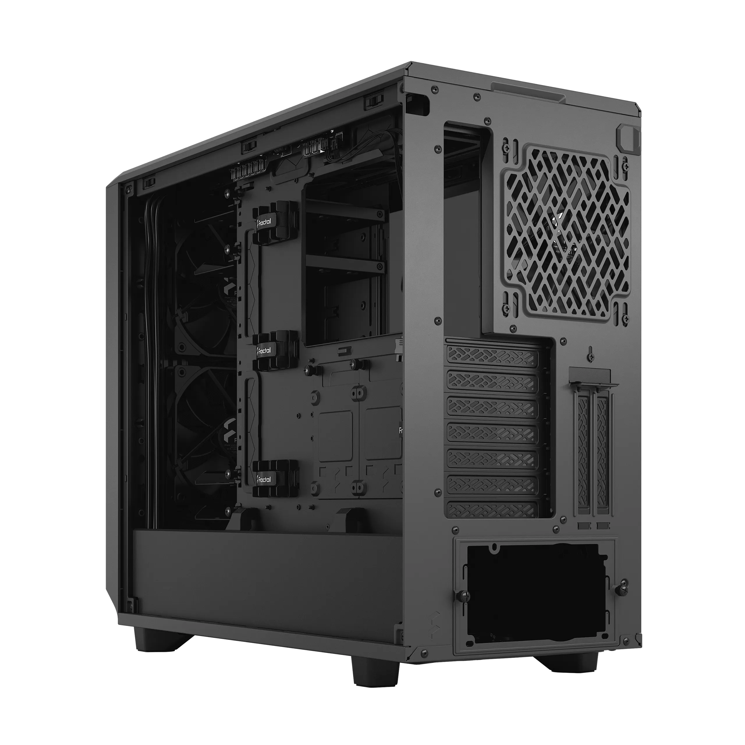 Fractal Design Meshify 2 - Mid Tower case with window, Gray / Light Tint