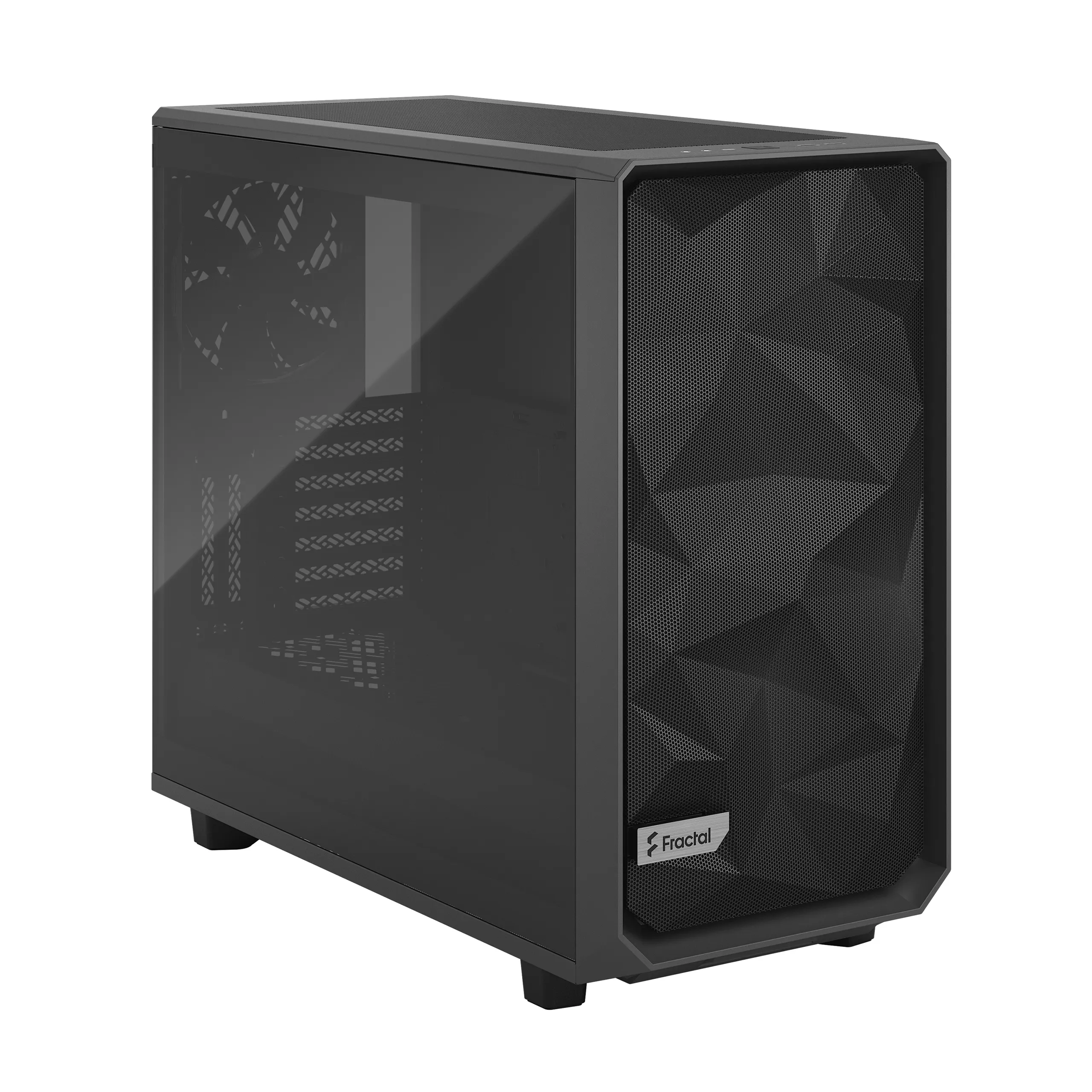Fractal Design Meshify 2 - Mid Tower case with window, Gray / Light Tint