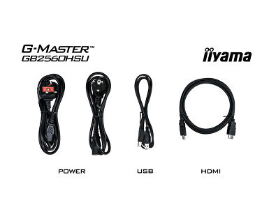 iiyama 24.5&quot; G-Master GB2560HSU-B1, Full HD, TN - gaming monitor