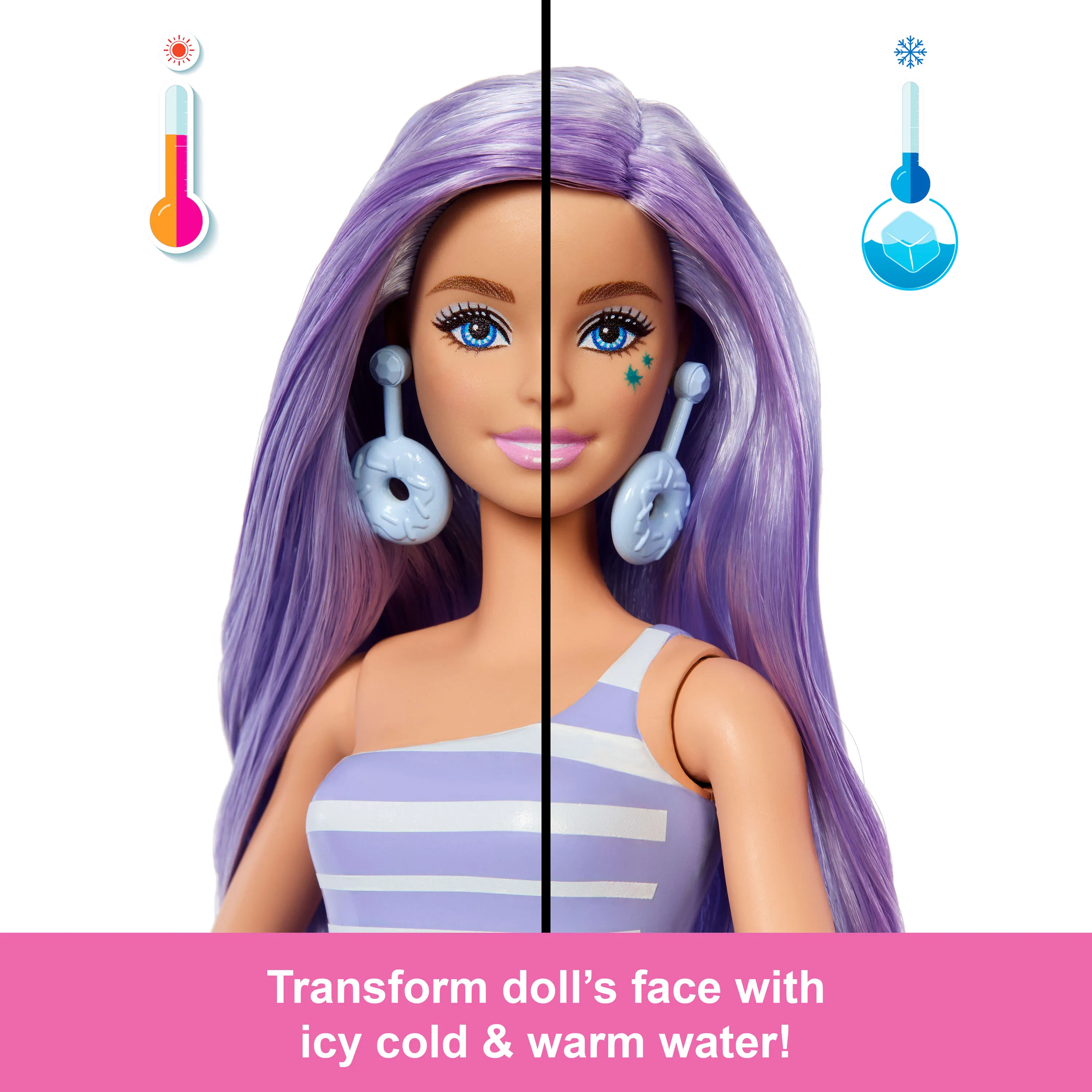 Barbie Barbie Pop! Reveal Barbie Treats Series - Purple Doll