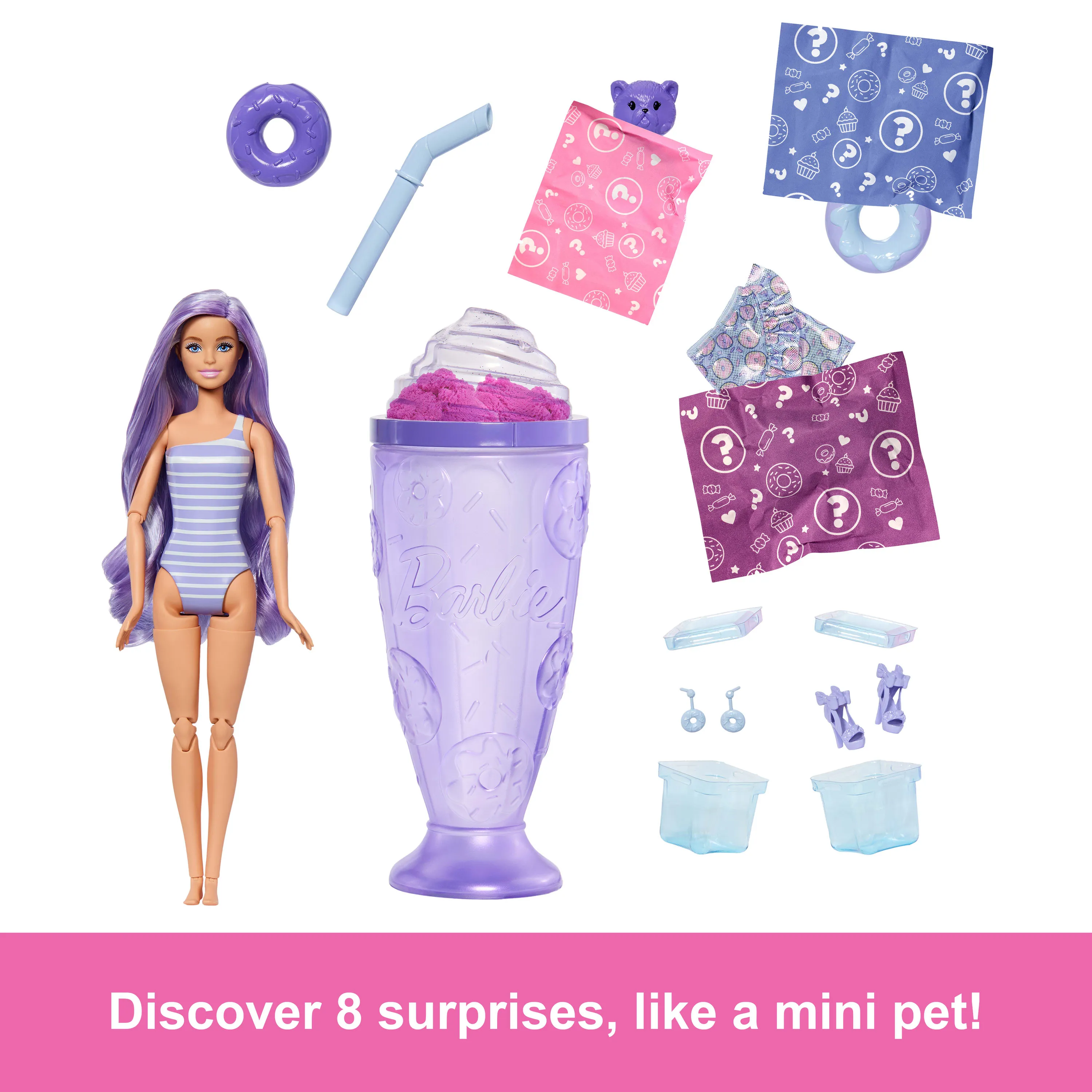Barbie Barbie Pop! Reveal Barbie Treats Series - Purple Doll