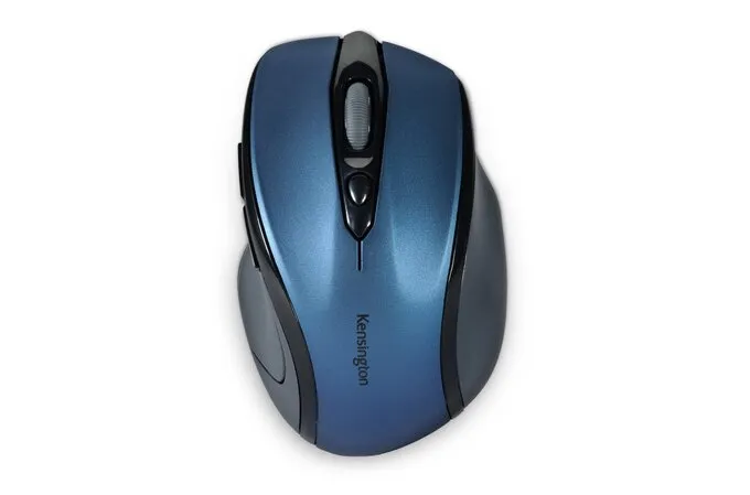 Kensington Pro Fit Mid Size Wireless Mouse, Sapphire Blue