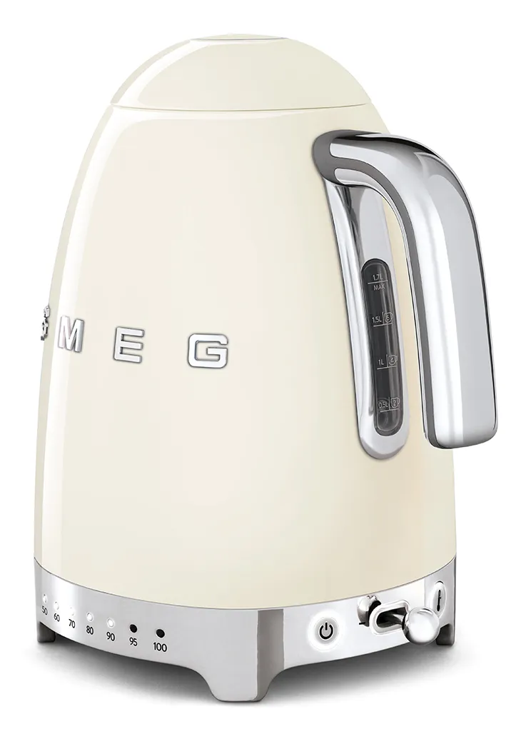 Smeg 50's Style -vedenkeitin, Kerma, 1.7l