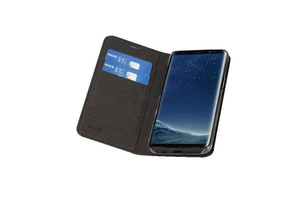 WAVE BOOK CASE, SAMSUNG GALAXY S8 PLUS