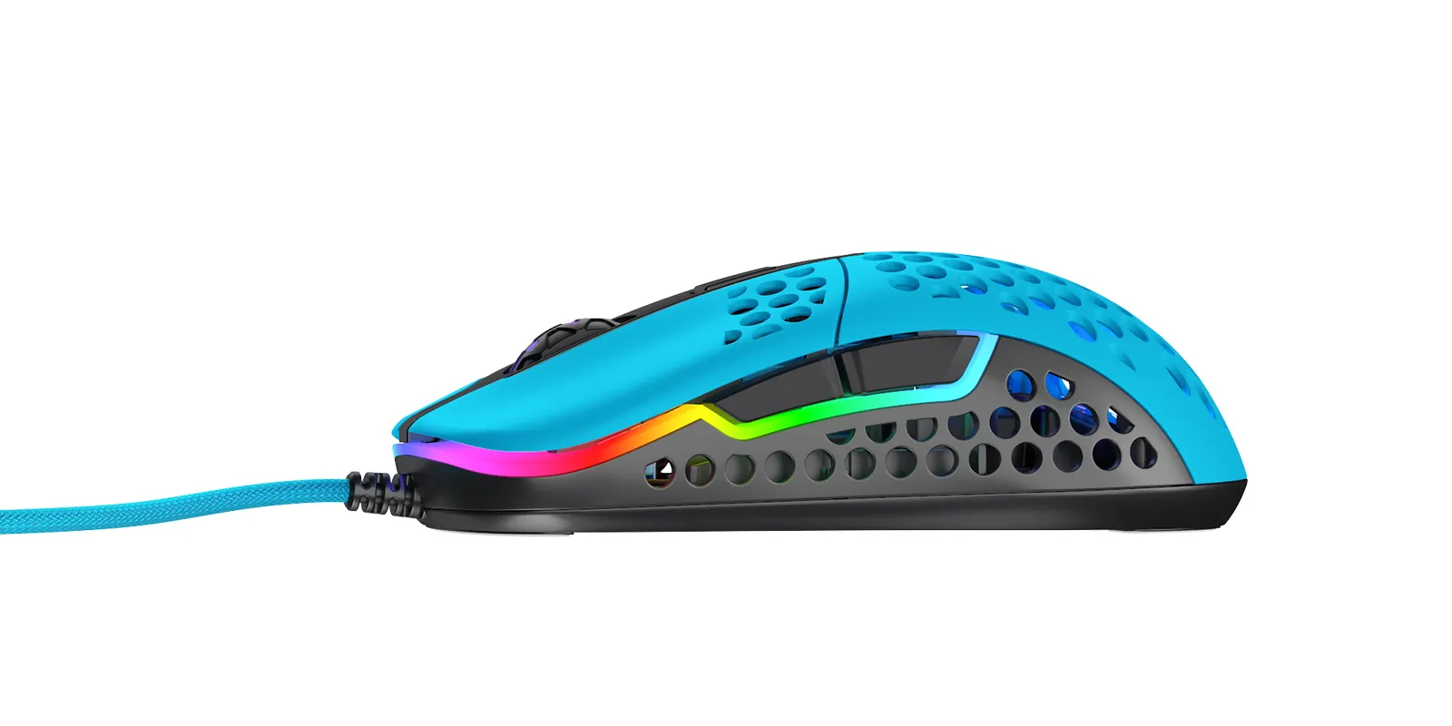Xtrfy M42 RGB Wired Gaming Mouse, Miami Blue