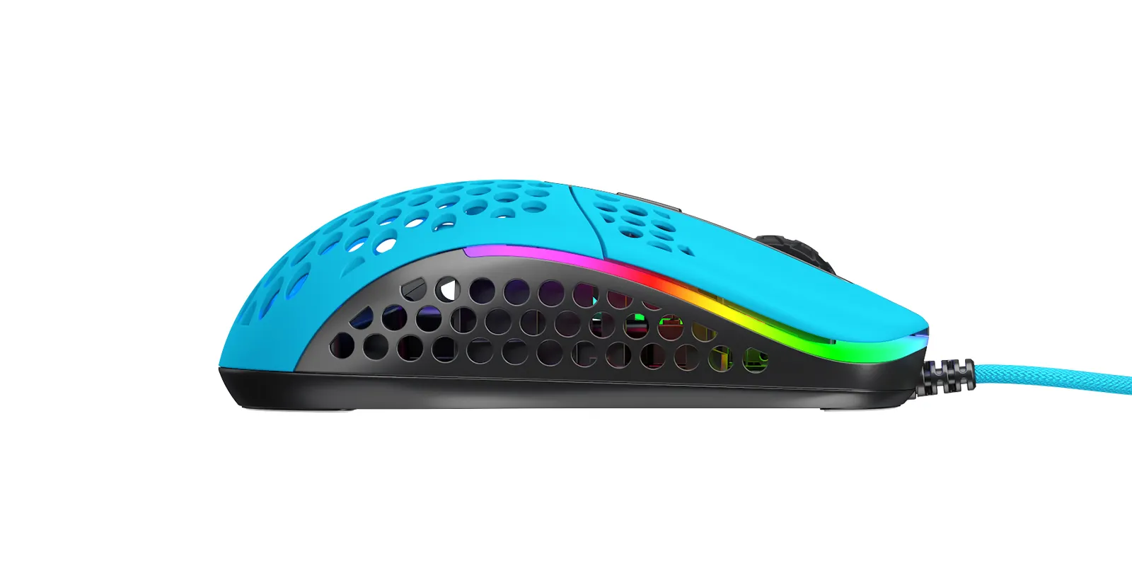Xtrfy M42 RGB Wired Gaming Mouse, Miami Blue