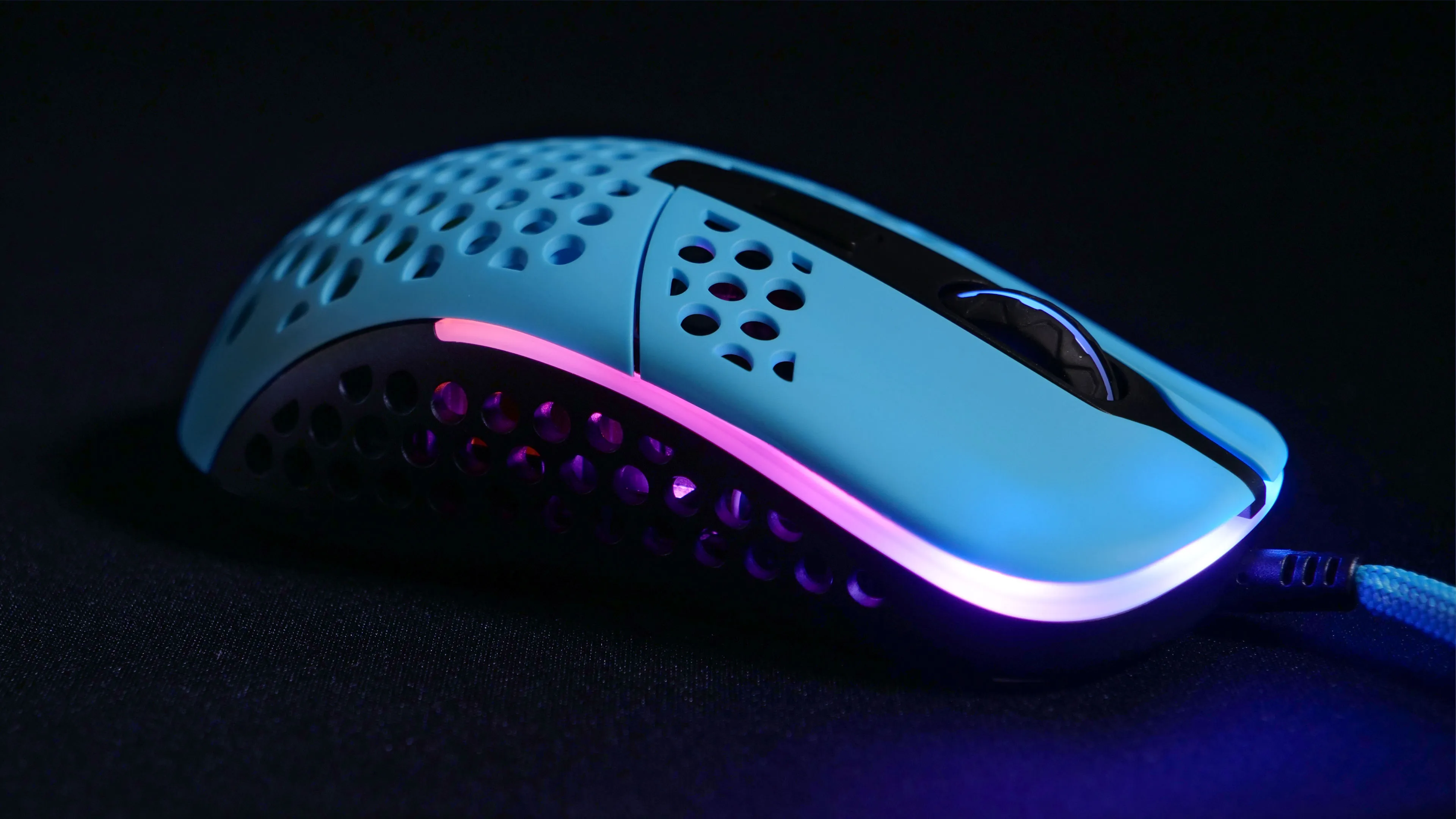 Xtrfy M42 RGB Wired Gaming Mouse, Miami Blue