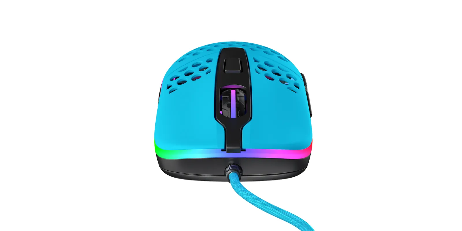 Xtrfy M42 RGB Wired Gaming Mouse, Miami Blue