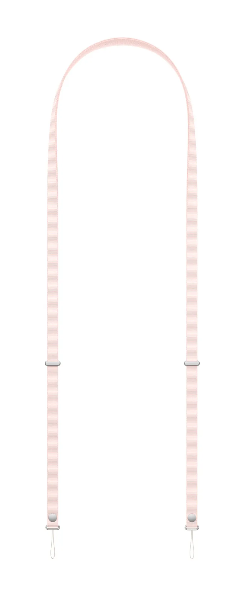 Apple Crossbody Strap, Soft Pink