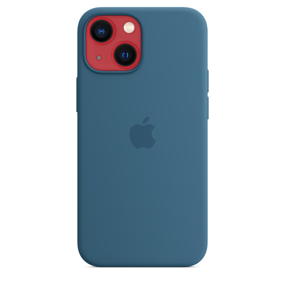 Apple iPhone 13 mini, MagSafe - silicone case, Blue Jay