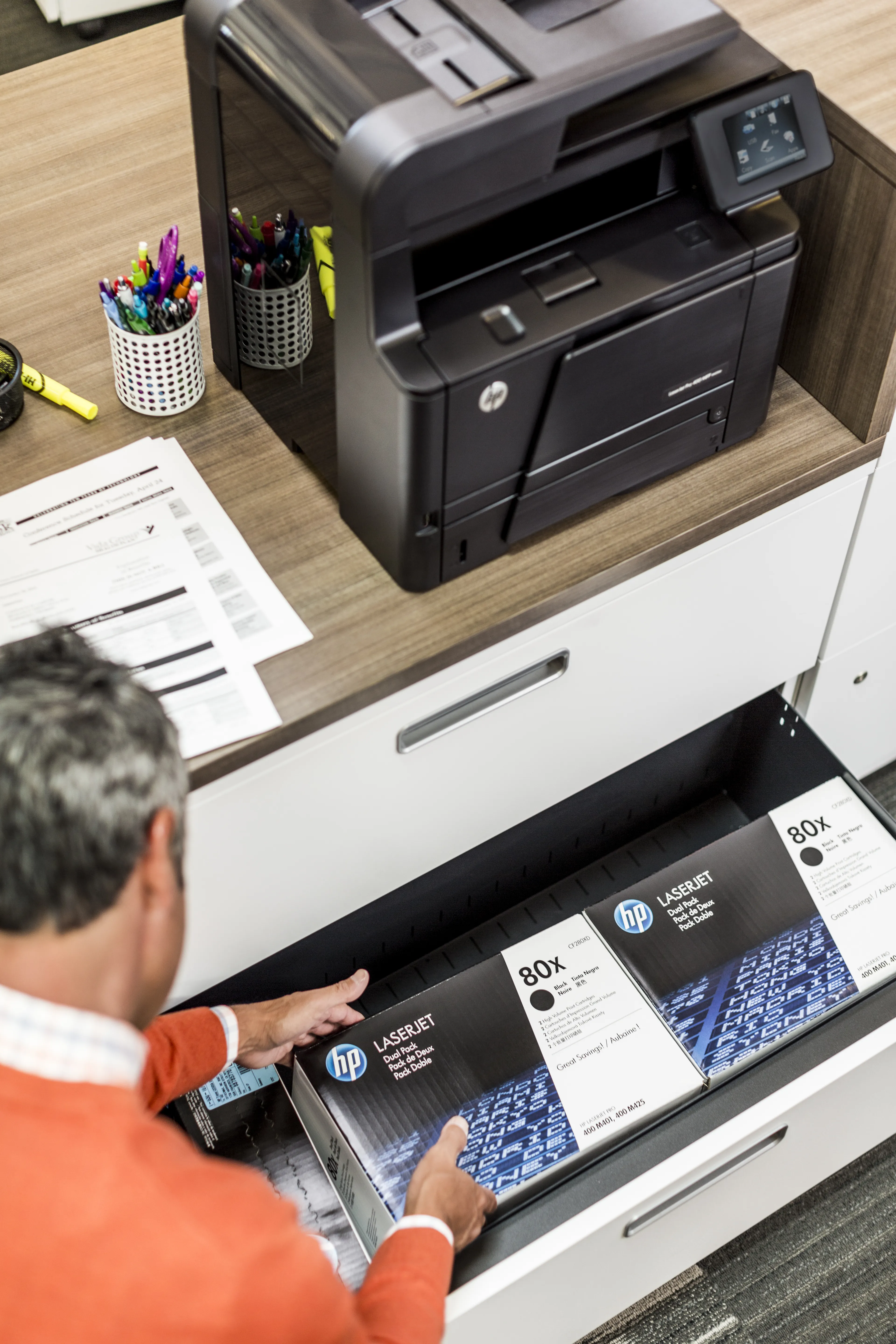 HP 80X lasertoner, svart