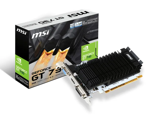 MSI GeForce GT 730 LP 2GB - Graphics card