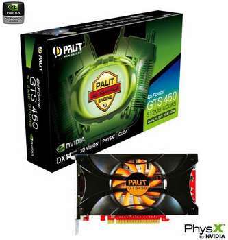 PALIT GTS 450 PCIE 512MB GDDR-5 DVI/HDMI