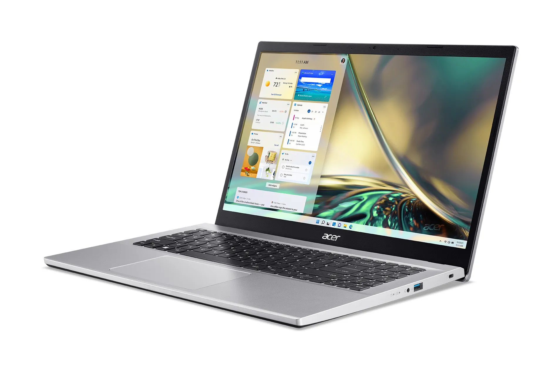 Acer Aspire 3. 15.6&quot; FHD, Intel i5-1235U, 16 Gt RAM, 512 Gt SSD, Windows 11 Home -kannettava