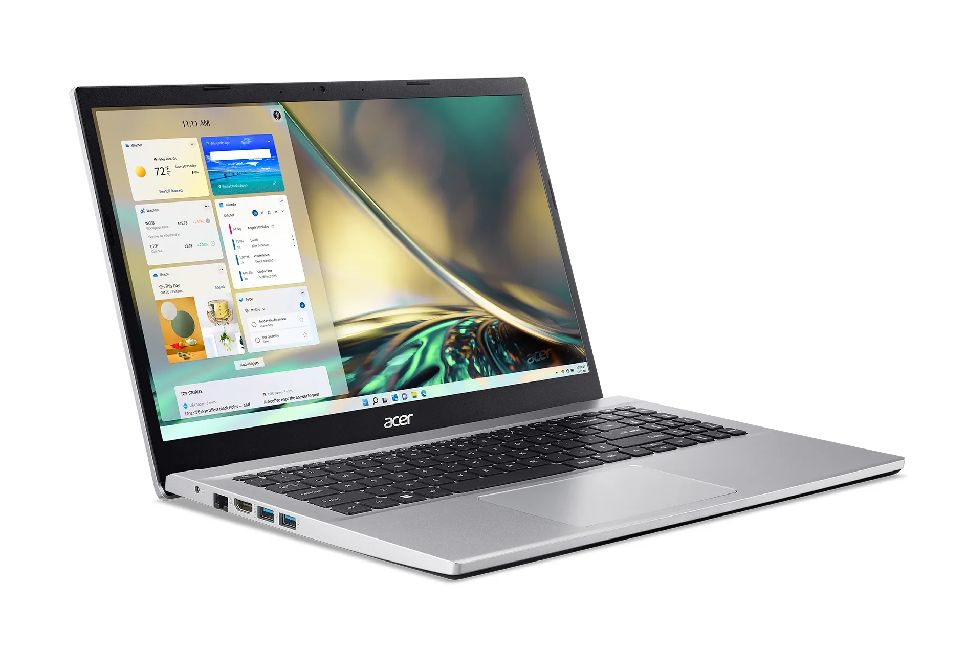Acer Aspire 3. 15.6&quot; FHD, Intel i5-1235U, 16 Gt RAM, 512 Gt SSD, Windows 11 Home -kannettava