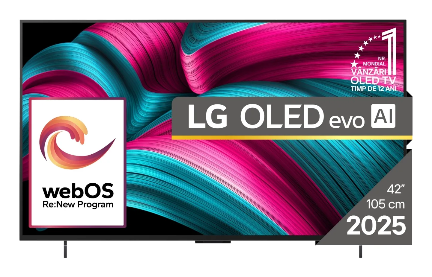 LG OLED42C51LA 42" 4K webOS TV, 120 Hz, Dolby Vision