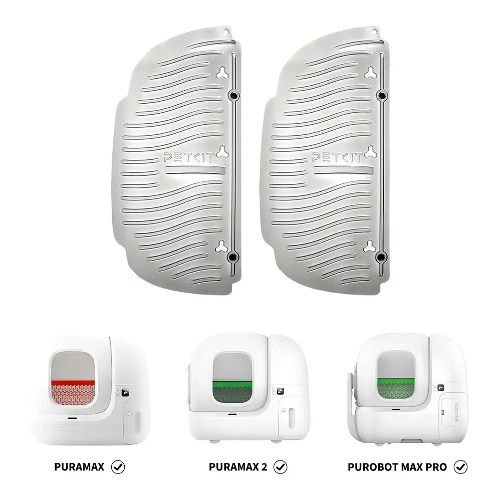 PETKIT magneettiset hiekkalaatikon kauhat Pura Max ja Purobot Max Pro -malleille, 2 kpl