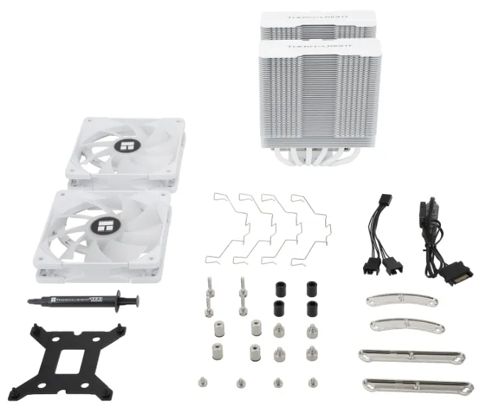 Thermalright Peerless Assasin 120 SE ARGB - CPU cooler, white