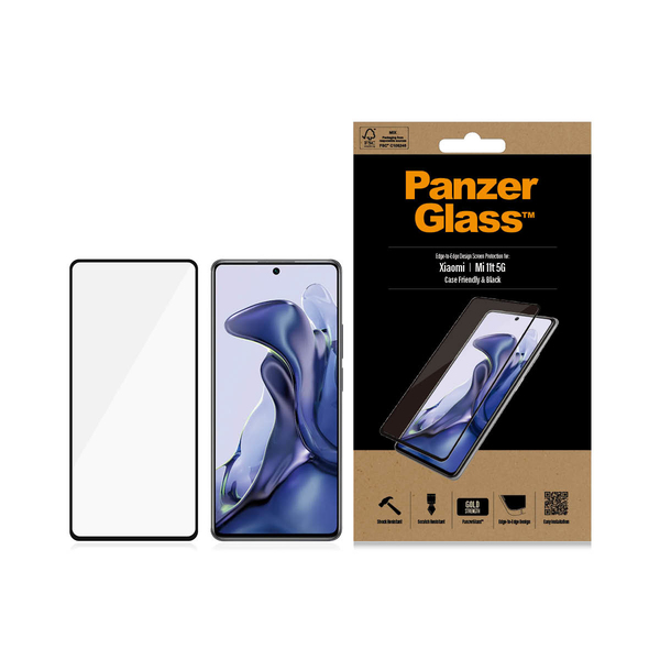 PanzerGlass Xiaomi Mi 11t 5G (CF) Black