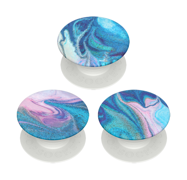 POPSOCKETS Blue Nucolor Bombs Avtagbara MINI Grip 3pack