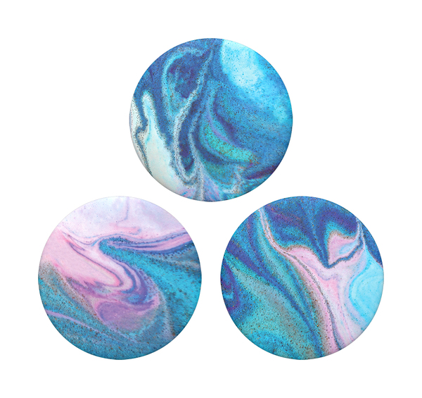 POPSOCKETS Blue Nucolor Bombs Avtagbara MINI Grip 3pack
