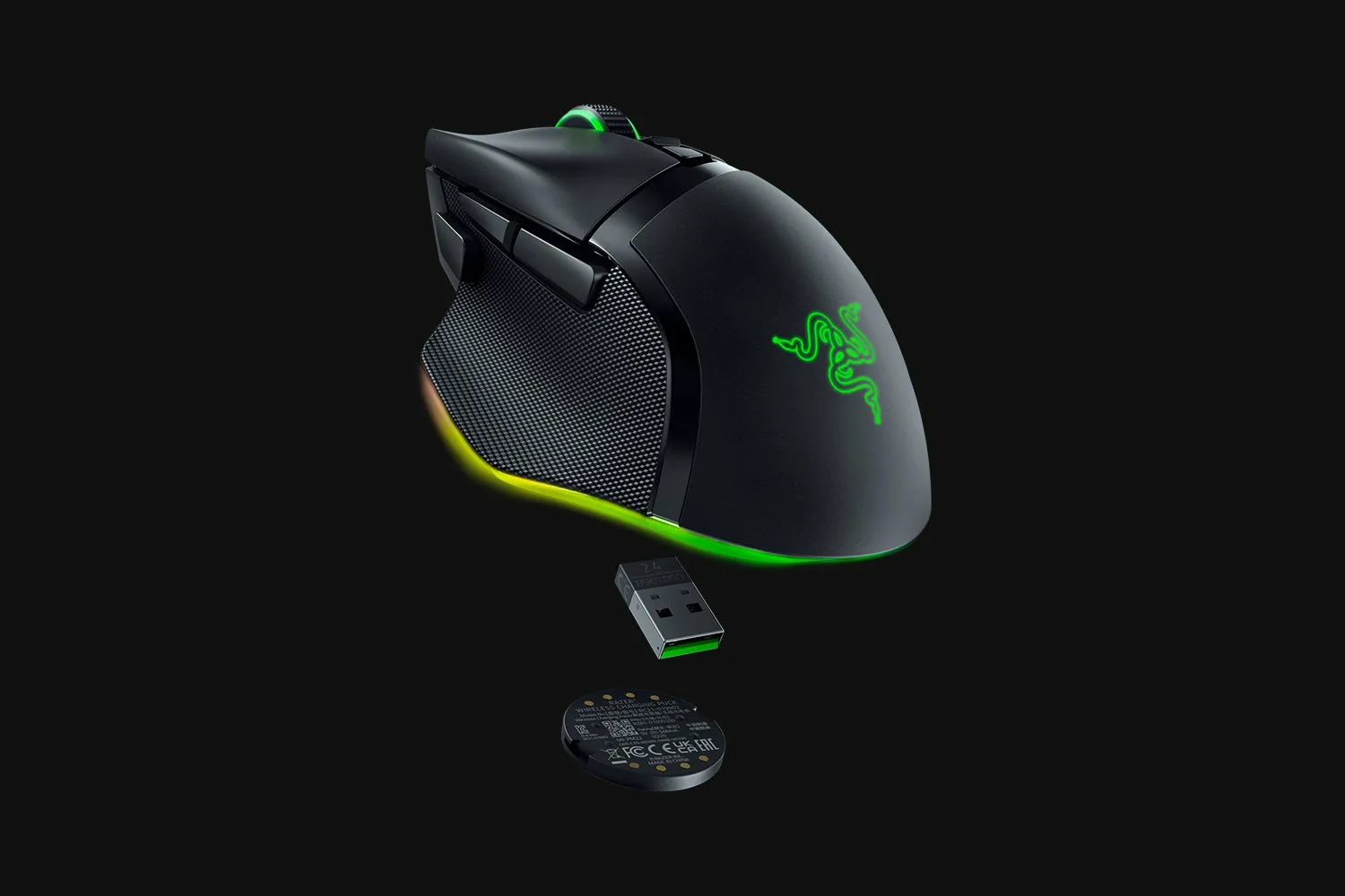 Razer Wireless Charging Puck, Black