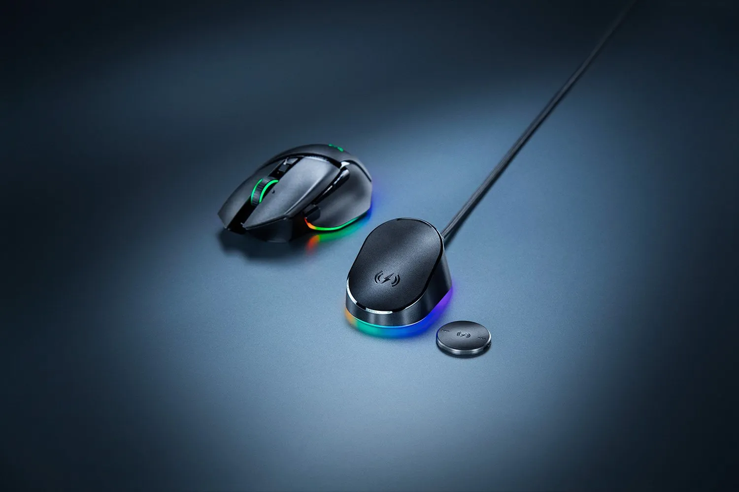 Razer Wireless Charging Puck, Black