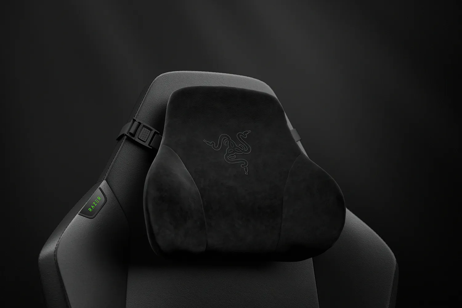 Razer Iskur V2 NewGen Spelstol, Vadderad Sits, Svart