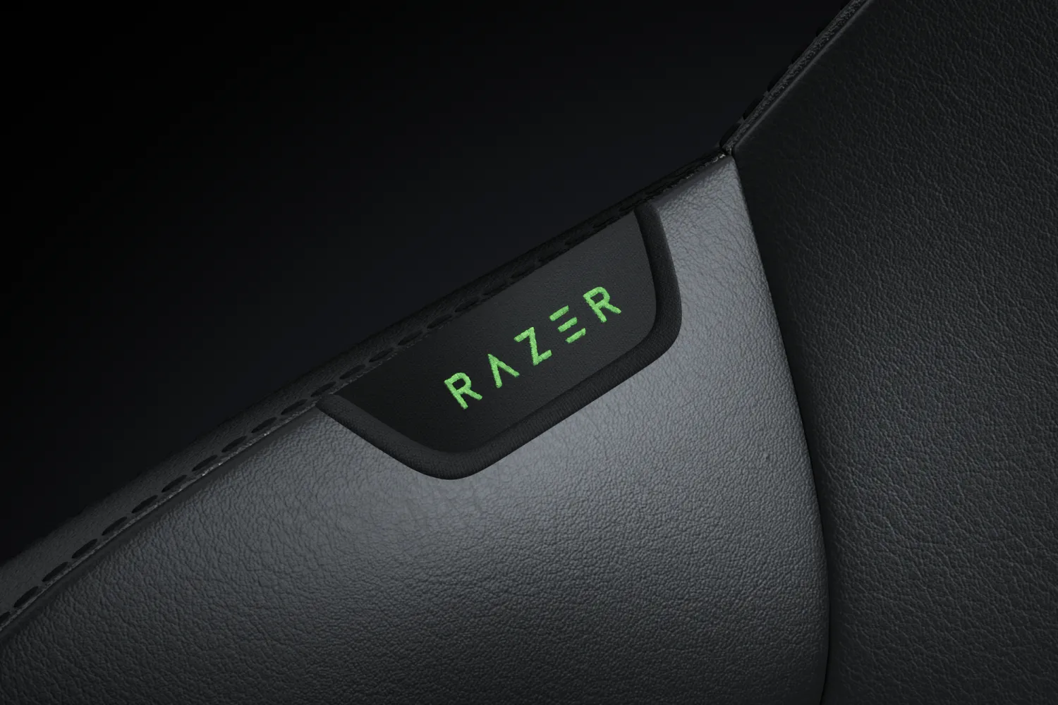 Razer Iskur V2 NewGen Spelstol, Vadderad Sits, Svart