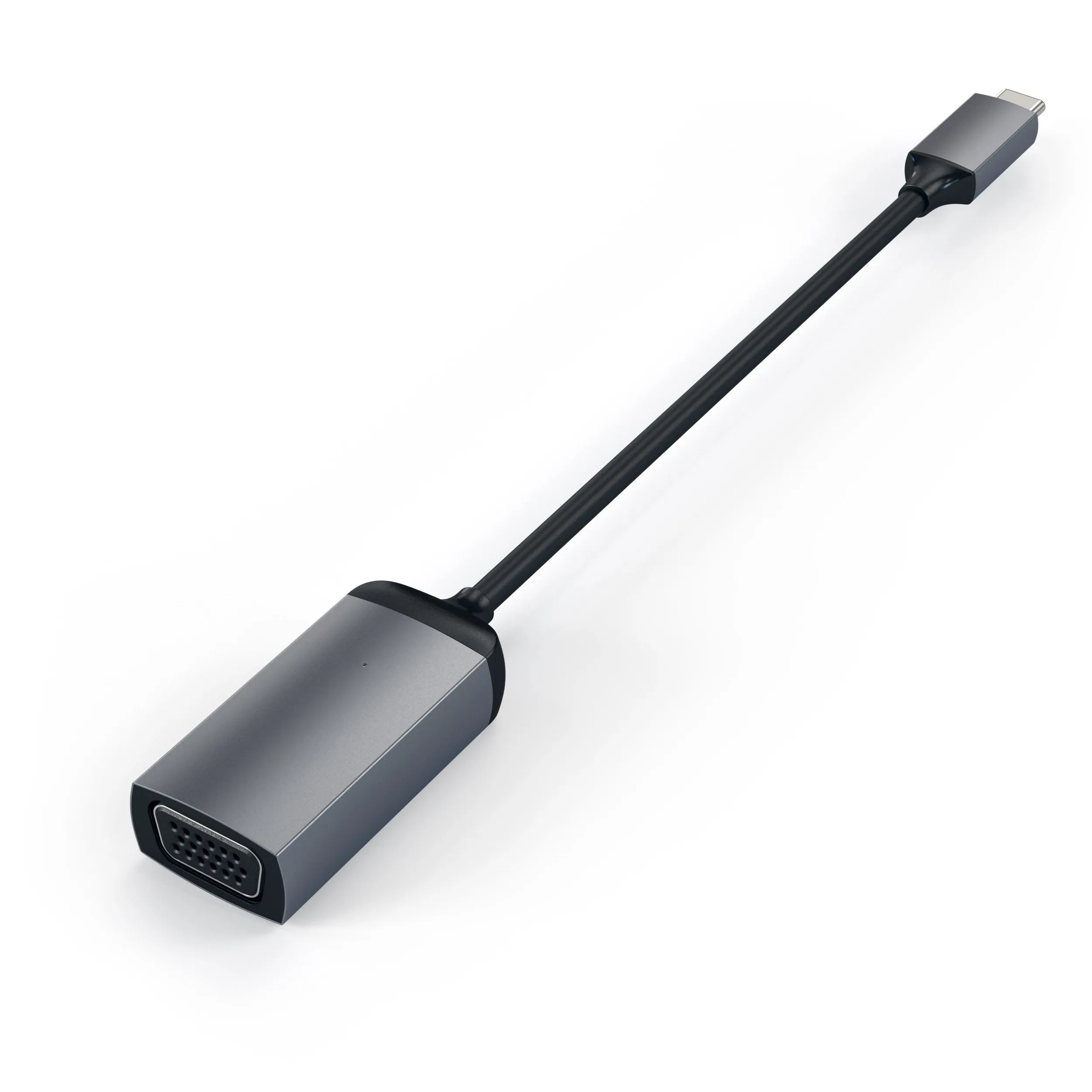 Satechi USB-C – VGA -adapteri, Harmaa