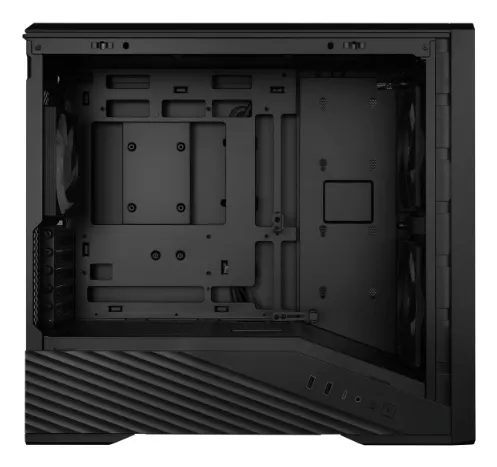 Lian Li Vector V150INFX Micro-ATX Case with window and RGB lighting, Black