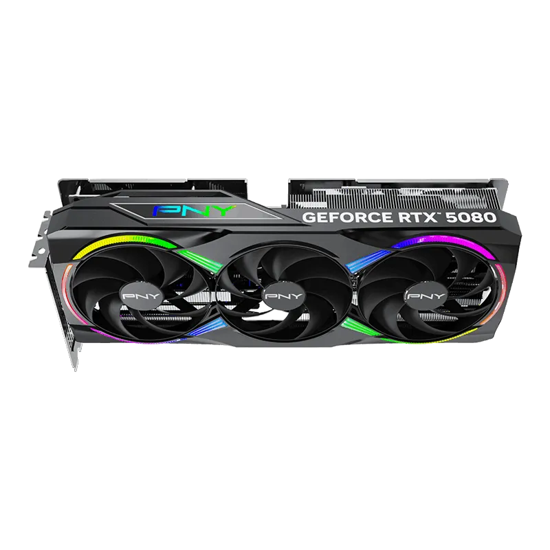 PNY GeForce RTX 5080 16GB ARGB Overclocked Triple Fan - graphics card + NVIDIA Bundle: Borderlands 4