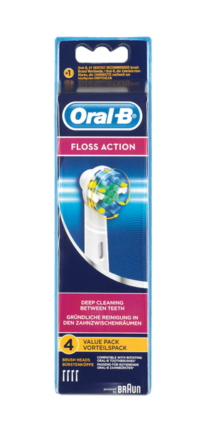 Braun (Oral-B) FlossAction - brush head, 4pcs