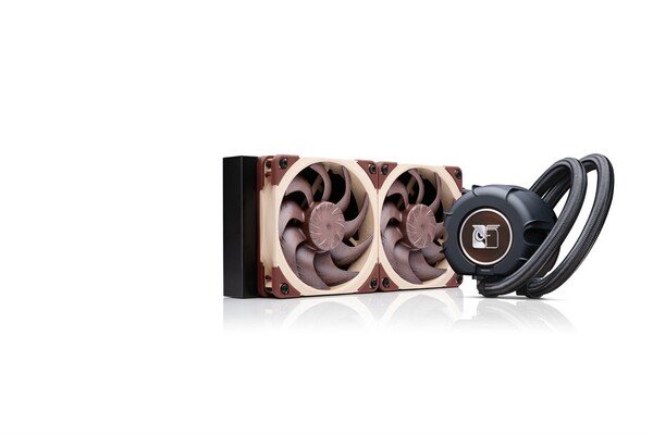 Noctua NL-LC1-24 240 mm nestej&auml;&auml;hdytysj&auml;rjestelm&auml; prosessorille, ruskea / beige