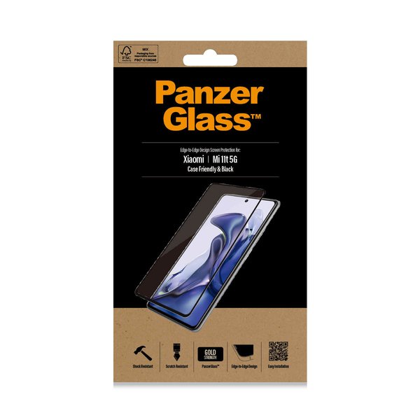 PanzerGlass Xiaomi Mi 11t 5G (CF) Black