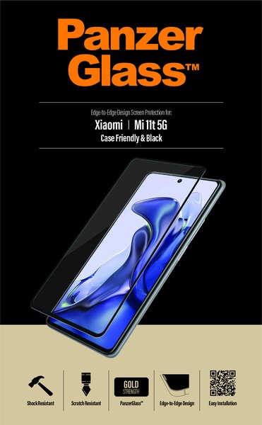 PanzerGlass Xiaomi Mi 11t 5G (CF) Black