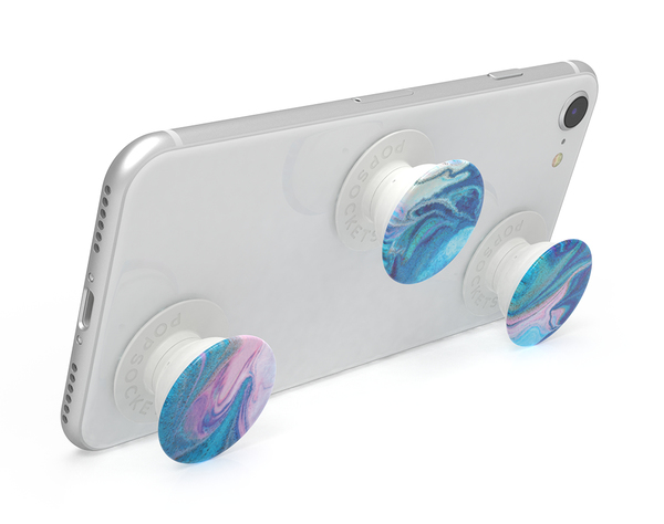 POPSOCKETS Blue Nucolor Bombs Avtagbara MINI Grip 3pack