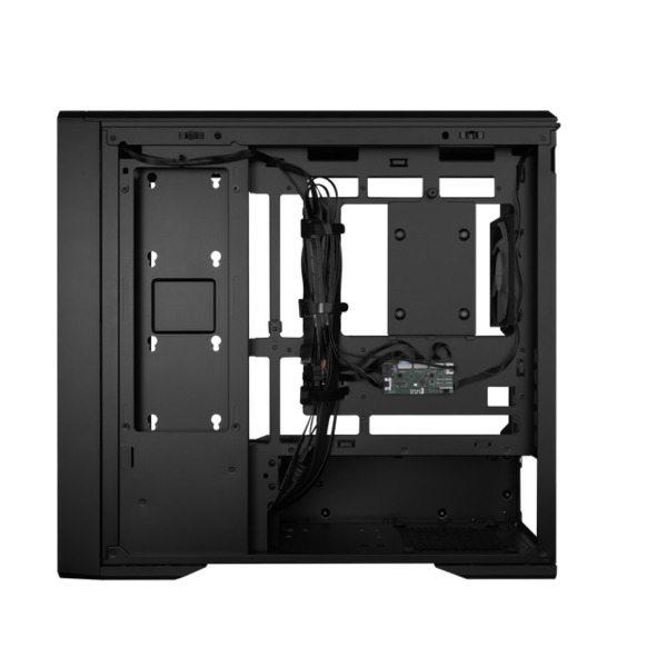 Lian Li Vector V150INFX -micro-ATX-kotelo ikkunalla ja RGB-valaistuksella, musta