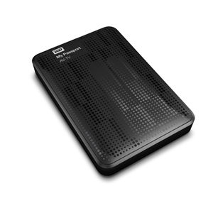 WD My Passport AV-TV 500GB - External HDD, Black